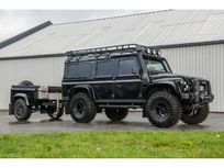 2015 land rover defender 110 xs station wagon - with trailer