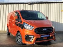 orange transit custom sport