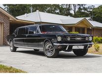 1966 ford mustang stretched limousine