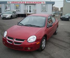 USED 2005 DODGE NEON SX2.0