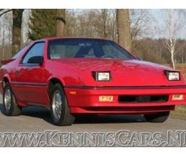 DODGE 1987 DAYTONA PACIFICA ODOMETER READ 22 MILES COUPE UIT 01-01-1987 AANGEBODEN DOOR KE