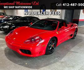 FERRARI 360 MODENA SPIDER 2004 FERRARI 360 MODENA SPIDER