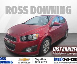 2012 CHEVROLET SONIC 2LT