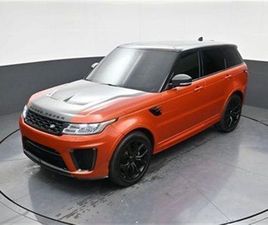 LAND ROVER RANGE ROVER SPORT 2022 LAND ROVER RANGE ROVER SPORT SVR