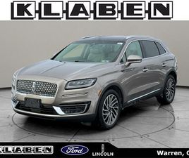 2019 LINCOLN NAUTILUS RESERVE