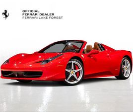2015 FERRARI 458 SPIDER BASE