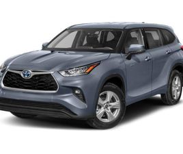 2020 TOYOTA HIGHLANDER HYBRID XLE