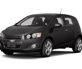 CHEVROLET SONIC 2013 CHEVROLET SONIC LTZ