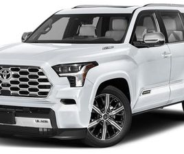 2026 TOYOTA SEQUOIA CAPSTONE