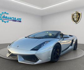 LAMBORGHINI GALLARDO SPYDER 2008 LAMBORGHINI GALLARDO SPYDER ROADSTER 2D