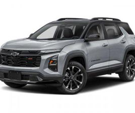 CHEVROLET EQUINOX NEW 2026 CHEVROLET EQUINOX AWD RS