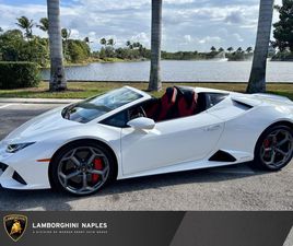 LAMBORGHINI HURACAN EVO SPYDER USED 2024 LAMBORGHINI HURACAN EVO SPYDER