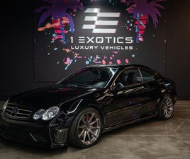 USED 2008 MERCEDES-BENZ CLK-CLASS CLK63 AMG BLACK SERIES