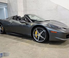 FERRARI 458 ITALIA SPIDER USED 2013 FERRARI 458 SPIDER BASE