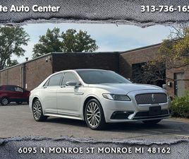USED 2017 LINCOLN CONTINENTAL SELECT