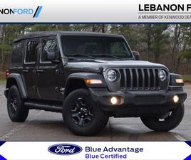 JEEP WRANGLER CONVERTIBLE UNLIMITED USED 2019 JEEP WRANGLER UNLIMITED SPORT
