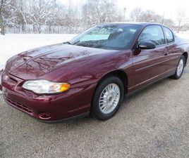 CHEVROLET MONTE CARLO USED 2001 CHEVROLET MONTE CARLO LS 2DR COUPE