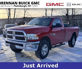 RAM TRUCKS RAM 3500 USED 2018 RAM 3500 TRADESMAN REGULAR CAB 4X4 8' BOX