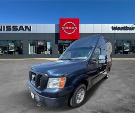 USED 2020 NISSAN NV CARGO NV2500 HD S/SV V6/V8