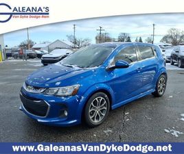 USED 2017 CHEVROLET SONIC LT