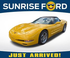 CORVETTE C5 CABRIOLET USED 2002 CHEVROLET CORVETTE BASE