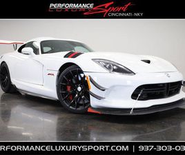 DODGE VIPER COUPE USED 2017 DODGE VIPER ACR