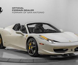 FERRARI 458 ITALIA SPIDER CERTIFIED 2014 FERRARI 458 ITALIA