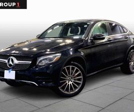 MERCEDES GLC COUPE GLC COUPE 300 USED 2019 MERCEDES-BENZ GLC 300 4MATIC COUPE