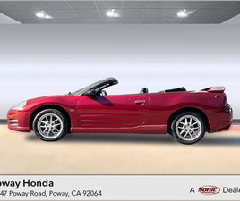 MITSUBISHI ECLIPSE SPYDER USED 2002 MITSUBISHI ECLIPSE SPYDER GT