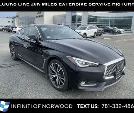 USED 2020 INFINITI Q60 3.0T LUXE