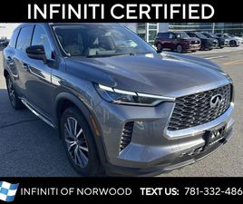 INFINITI QX60 CERTIFIED 2025 INFINITI QX60 SENSORY