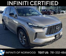 INFINITI QX60 CERTIFIED 2025 INFINITI QX60 LUXE