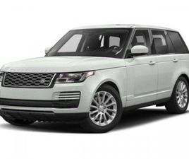 LAND ROVER RANGE ROVER LWB USED 2018 LAND ROVER RANGE ROVER 5.0L SUPERCHARGED LWB