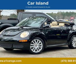 VOLKSWAGEN NEW BEETLE CABRIOLET USED 2008 VOLKSWAGEN NEW BEETLE SE