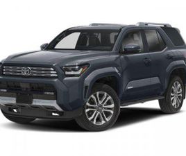 TOYOTA 4RUNNER NEW 2026 TOYOTA 4RUNNER LIMITED