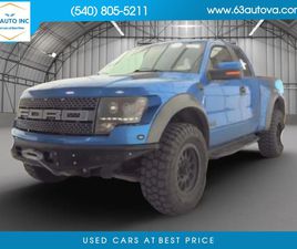 FORD F150 SVT RAPTOR SUPERCAB USED 2010 FORD F-150 SVT RAPTOR SUPERCAB