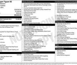 VOLKSWAGEN TIGUAN USED 2018 VOLKSWAGEN TIGUAN 2.0T SE