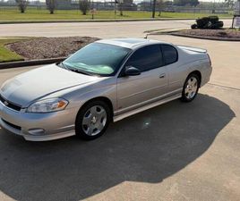 CHEVROLET MONTE CARLO USED 2007 CHEVROLET MONTE CARLO SS