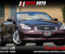 USED 2009 INFINITI G37 BASE