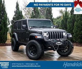 JEEP WRANGLER CONVERTIBLE UNLIMITED USED 2019 JEEP WRANGLER UNLIMITED SPORT S