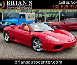 FERRARI 360 MODENA SPIDER USED 2002 FERRARI 360 MODENA SPIDER