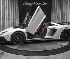 LAMBORGHINI AVENTADOR ROADSTER SV USED 2016 LAMBORGHINI AVENTADOR LP750-4 SUPERVELOCE
