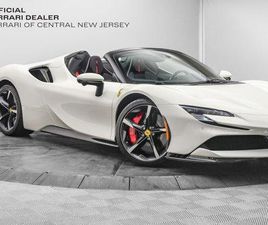 FERRARI SF90 STRADALE SPIDER CERTIFIED 2023 FERRARI SF90 SPIDER BIANCO AVUS