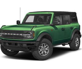 FORD BRONCO NEW 2025 FORD BRONCO BADLANDS