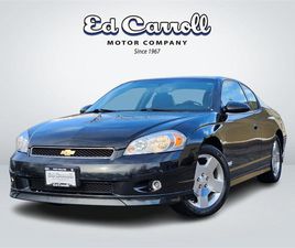 CHEVROLET MONTE CARLO USED 2007 CHEVROLET MONTE CARLO SS