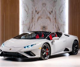 USED 2023 LAMBORGHINI HURACAN EVO SPYDER RWD