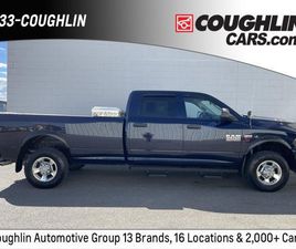 RAM TRUCKS RAM 3500 CREW CAB USED 2018 RAM 3500 TRADESMAN CREW CAB 4X4 8' BOX