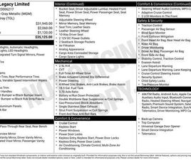 SUBARU LEGACY USED 2024 SUBARU LEGACY