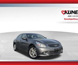USED 2012 INFINITI G25X BASE