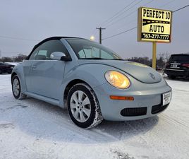 VOLKSWAGEN NEW BEETLE CABRIOLET USED 2009 VOLKSWAGEN NEW BEETLE BASE